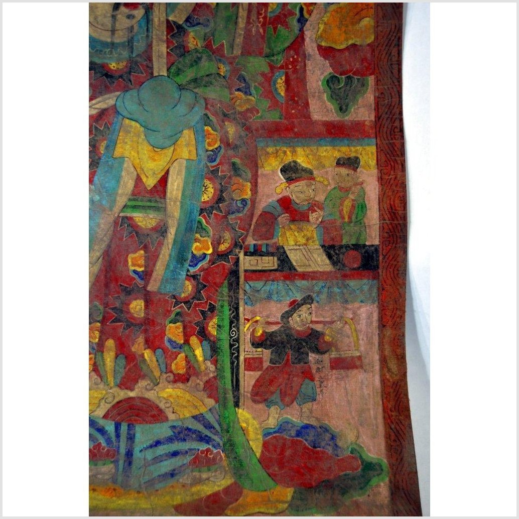 Laotian Parchment Painting-2. Asian & Chinese Furniture, Art, Antiques, Vintage Home Décor for sale at FEA Home