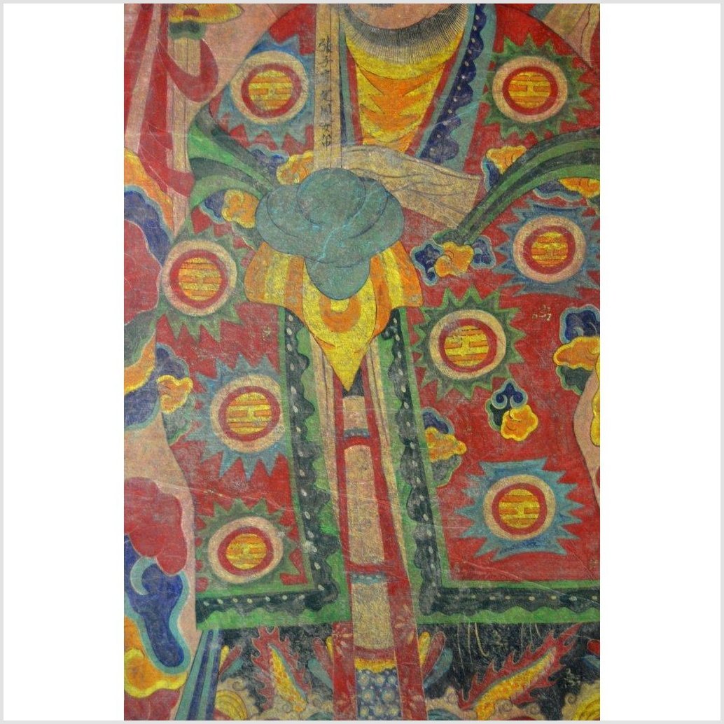 Laotian Parchment Painting-3. Asian &amp; Chinese Furniture, Art, Antiques, Vintage Home Décor for sale at FEA Home