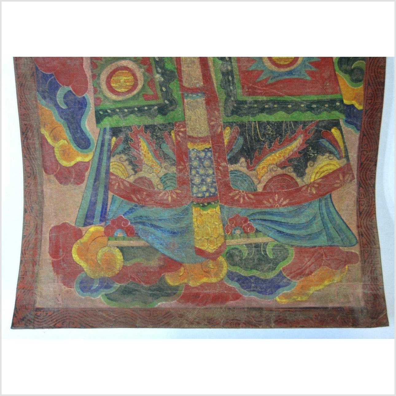 Laotian Parchment Painting-2. Asian & Chinese Furniture, Art, Antiques, Vintage Home Décor for sale at FEA Home