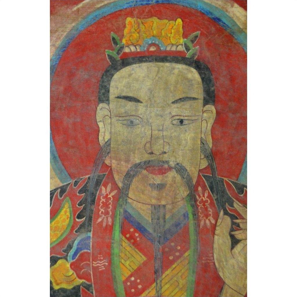 Laotian Parchment Painting-6. Asian &amp; Chinese Furniture, Art, Antiques, Vintage Home Décor for sale at FEA Home