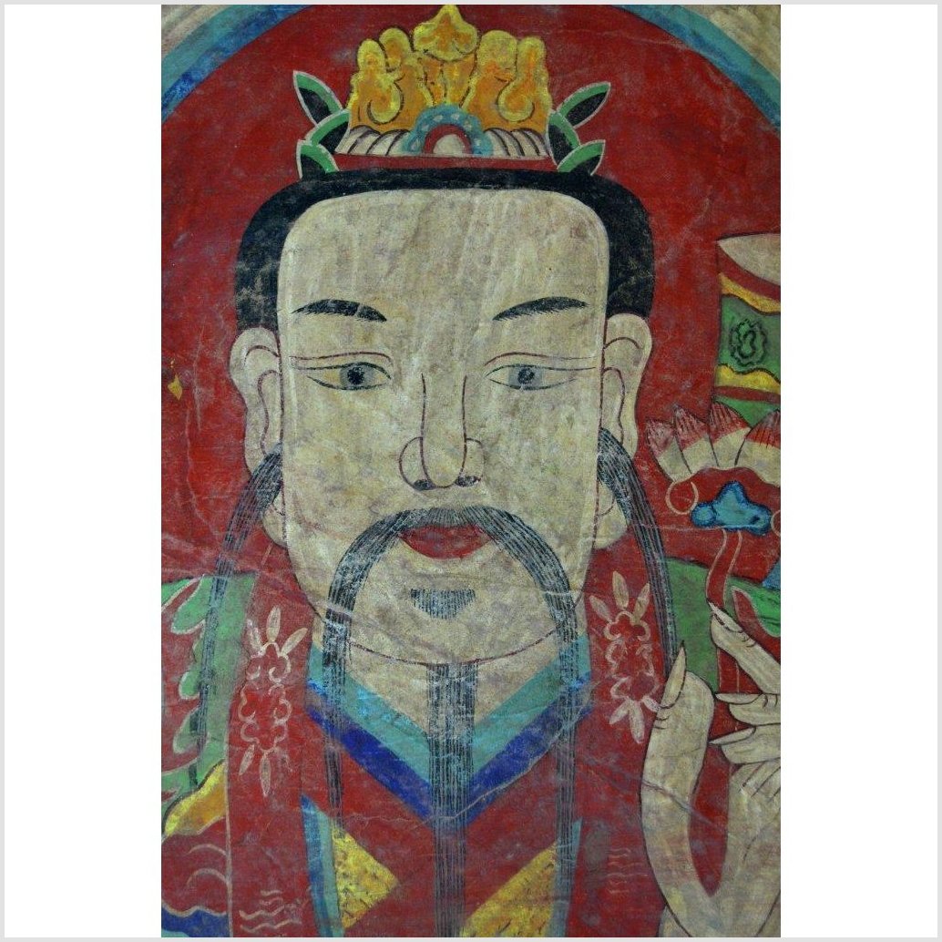 Laotian Parchment Painting-2. Asian & Chinese Furniture, Art, Antiques, Vintage Home Décor for sale at FEA Home