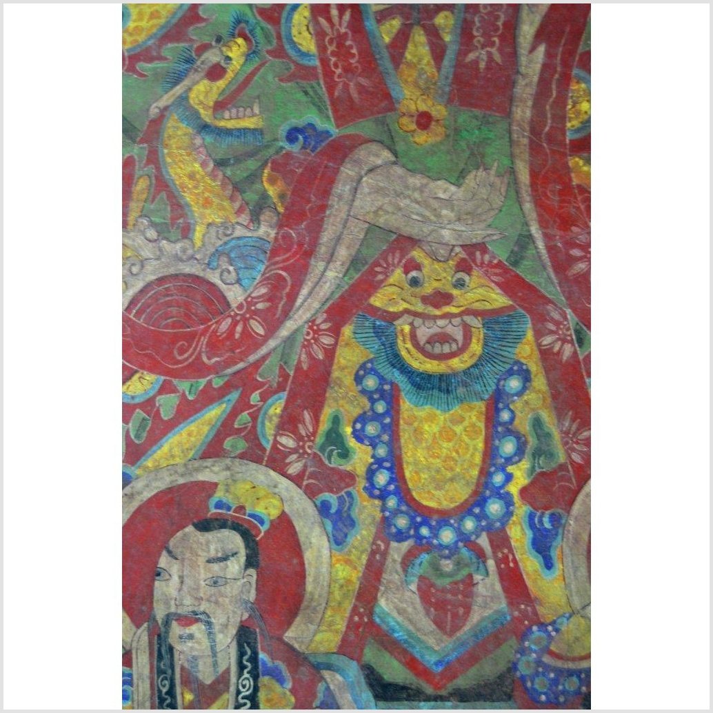 Laotian Parchment Painting-5. Asian &amp; Chinese Furniture, Art, Antiques, Vintage Home Décor for sale at FEA Home