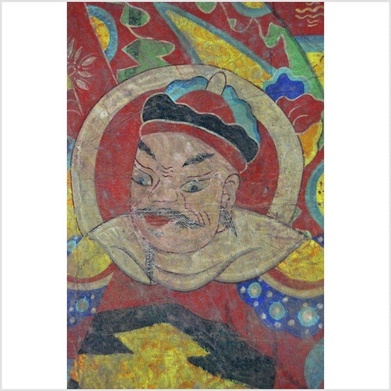 Laotian Parchment Painting-YNE592-7. Asian & Chinese Furniture, Art, Antiques, Vintage Home Décor for sale at FEA Home