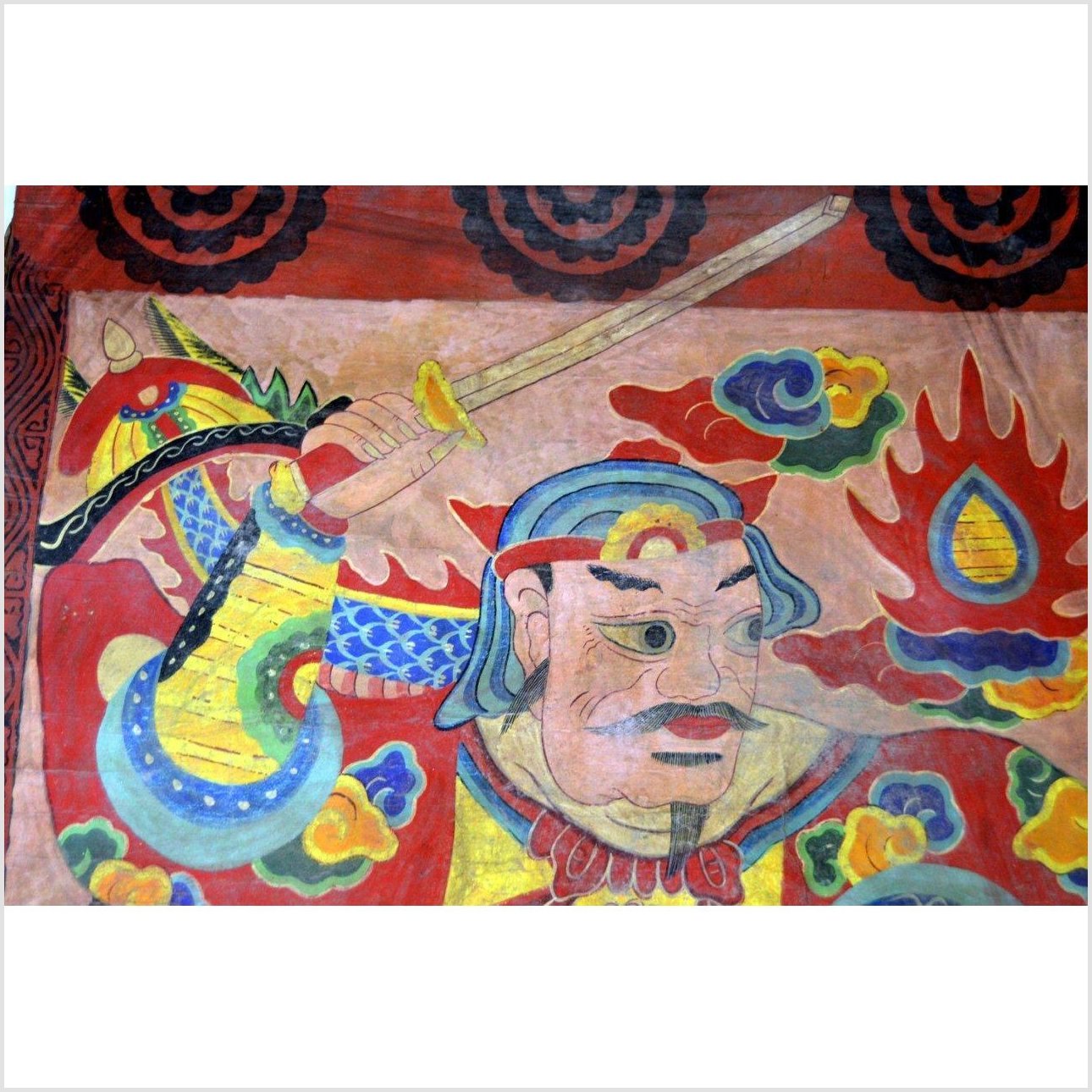 Laotian Parchment Painting-2. Asian & Chinese Furniture, Art, Antiques, Vintage Home Décor for sale at FEA Home