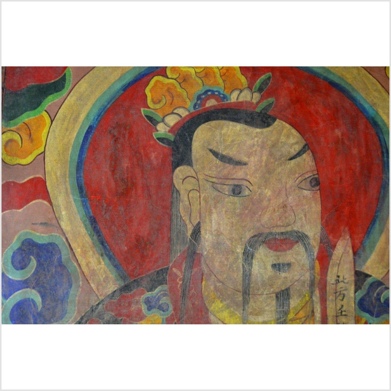 Laotian Parchment Painting-2. Asian & Chinese Furniture, Art, Antiques, Vintage Home Décor for sale at FEA Home