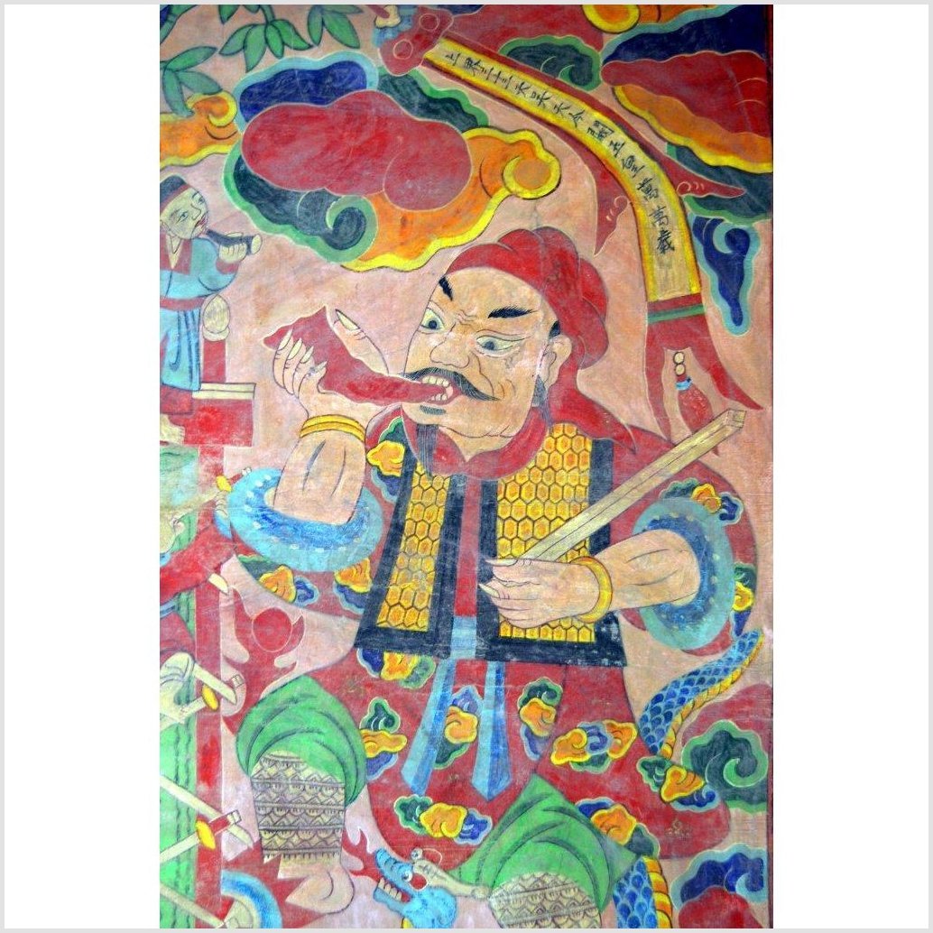Laotian Parchment Painting-2. Asian & Chinese Furniture, Art, Antiques, Vintage Home Décor for sale at FEA Home