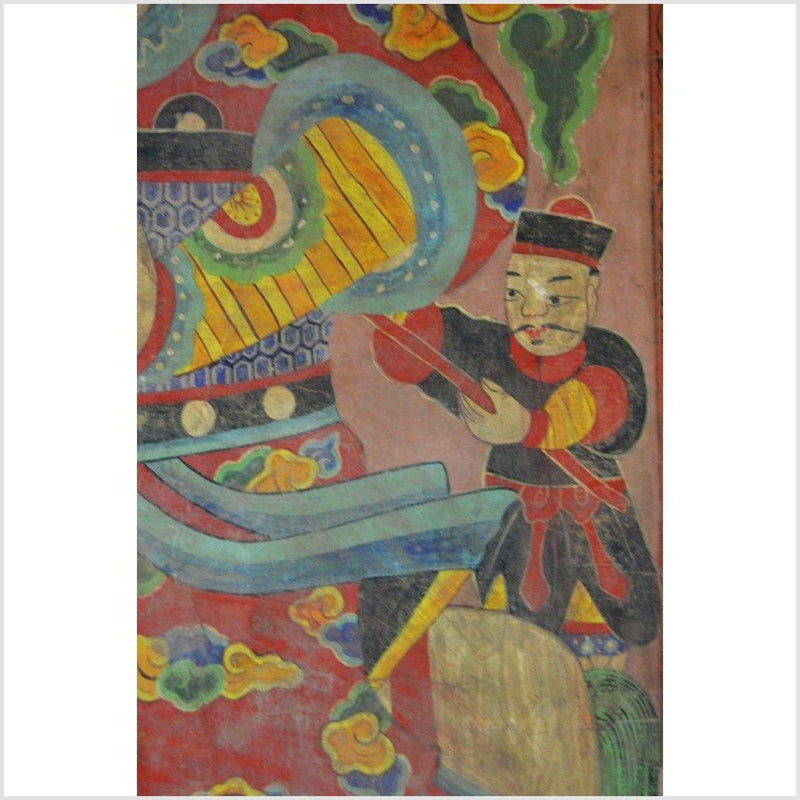 Laotian Parchment Painting-YNE596-3. Asian & Chinese Furniture, Art, Antiques, Vintage Home Décor for sale at FEA Home