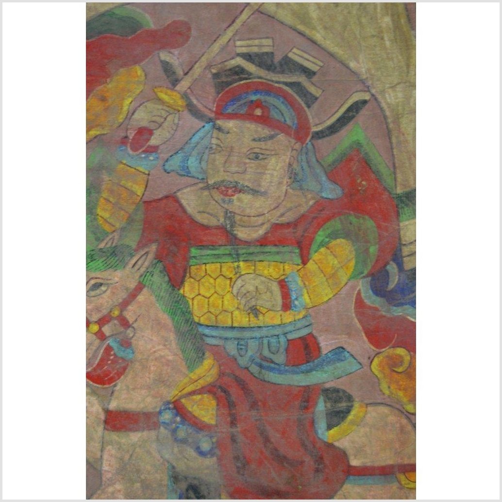 Laotian Parchment Painting-8. Asian &amp; Chinese Furniture, Art, Antiques, Vintage Home Décor for sale at FEA Home