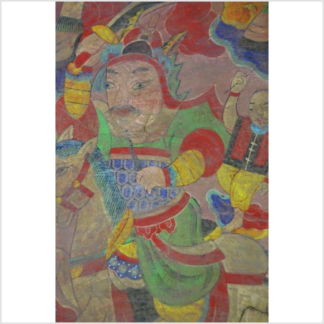 Laotian Parchment Painting-1. Asian & Chinese Furniture, Art, Antiques, Vintage Home Décor for sale at FEA Home