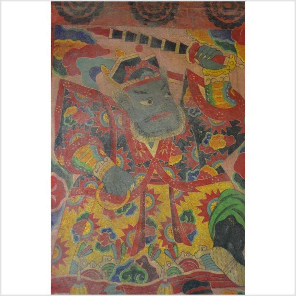 Laotian Parchment Painting-2. Asian & Chinese Furniture, Art, Antiques, Vintage Home Décor for sale at FEA Home