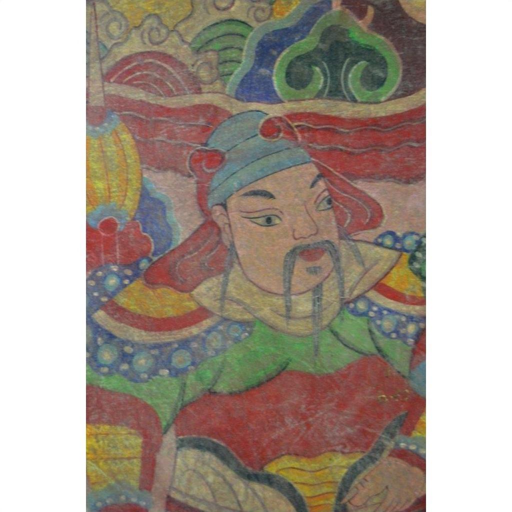 Laotian Parchment Painting-7. Asian &amp; Chinese Furniture, Art, Antiques, Vintage Home Décor for sale at FEA Home