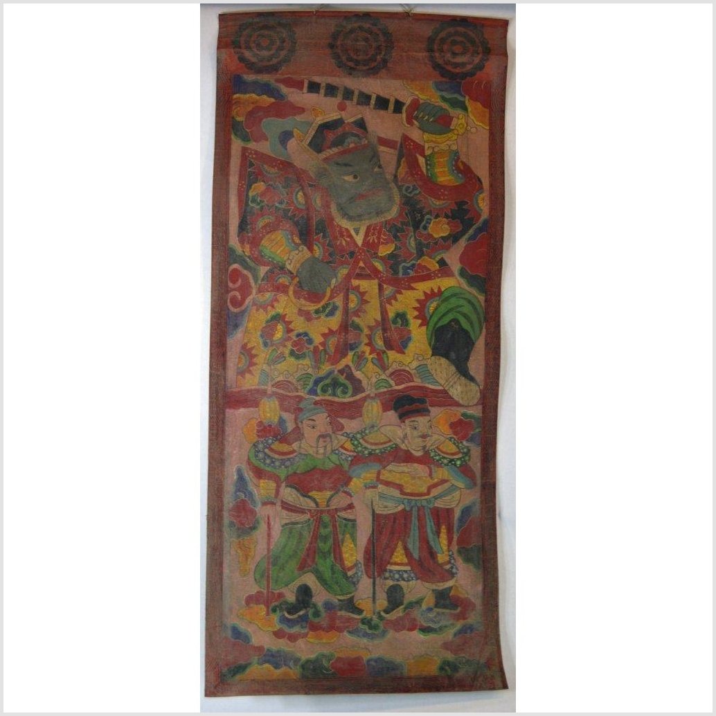 Laotian Parchment Painting-1. Asian & Chinese Furniture, Art, Antiques, Vintage Home Décor for sale at FEA Home