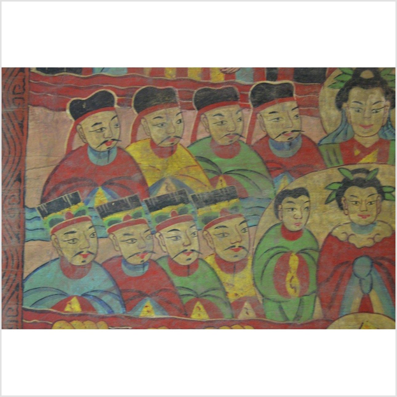 Laotian Parchment Painting-5. Asian &amp; Chinese Furniture, Art, Antiques, Vintage Home Décor for sale at FEA Home