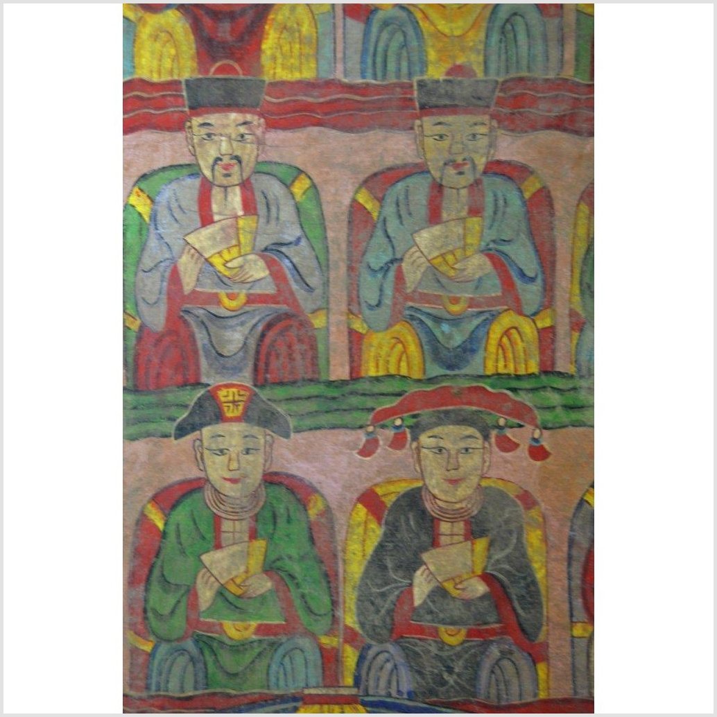 Laotian Parchment Painting-1. Asian & Chinese Furniture, Art, Antiques, Vintage Home Décor for sale at FEA Home