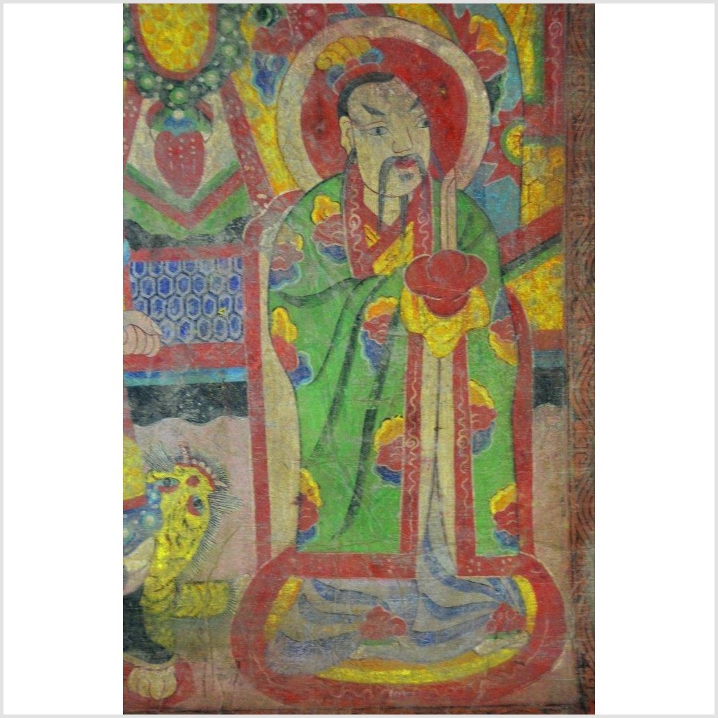Laotian Parchment Painting-2. Asian & Chinese Furniture, Art, Antiques, Vintage Home Décor for sale at FEA Home