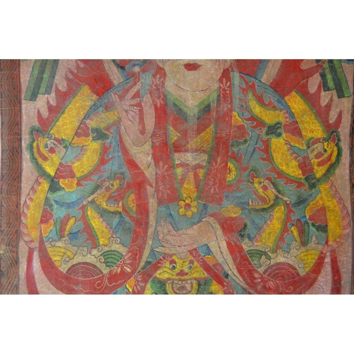 Laotian Parchment Painting-6. Asian &amp; Chinese Furniture, Art, Antiques, Vintage Home Décor for sale at FEA Home