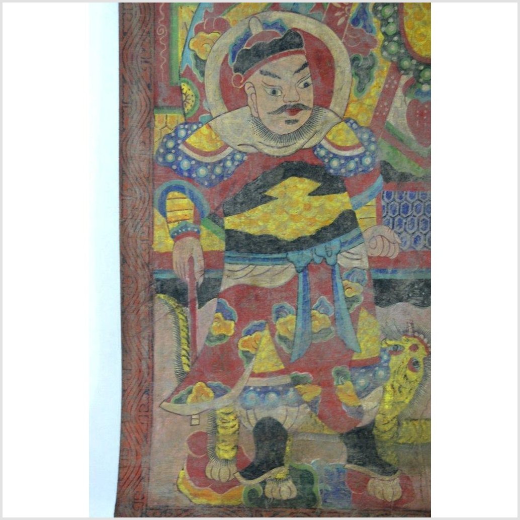 Laotian Parchment Painting-1. Asian & Chinese Furniture, Art, Antiques, Vintage Home Décor for sale at FEA Home