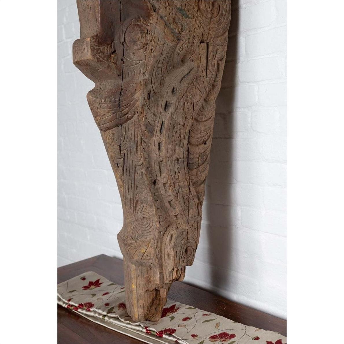 Large Hand Carved Singa Singa Tribal Carving from the Batak People in Sumatra-12. Asian &amp; Chinese Furniture, Art, Antiques, Vintage Home Décor for sale at FEA Home