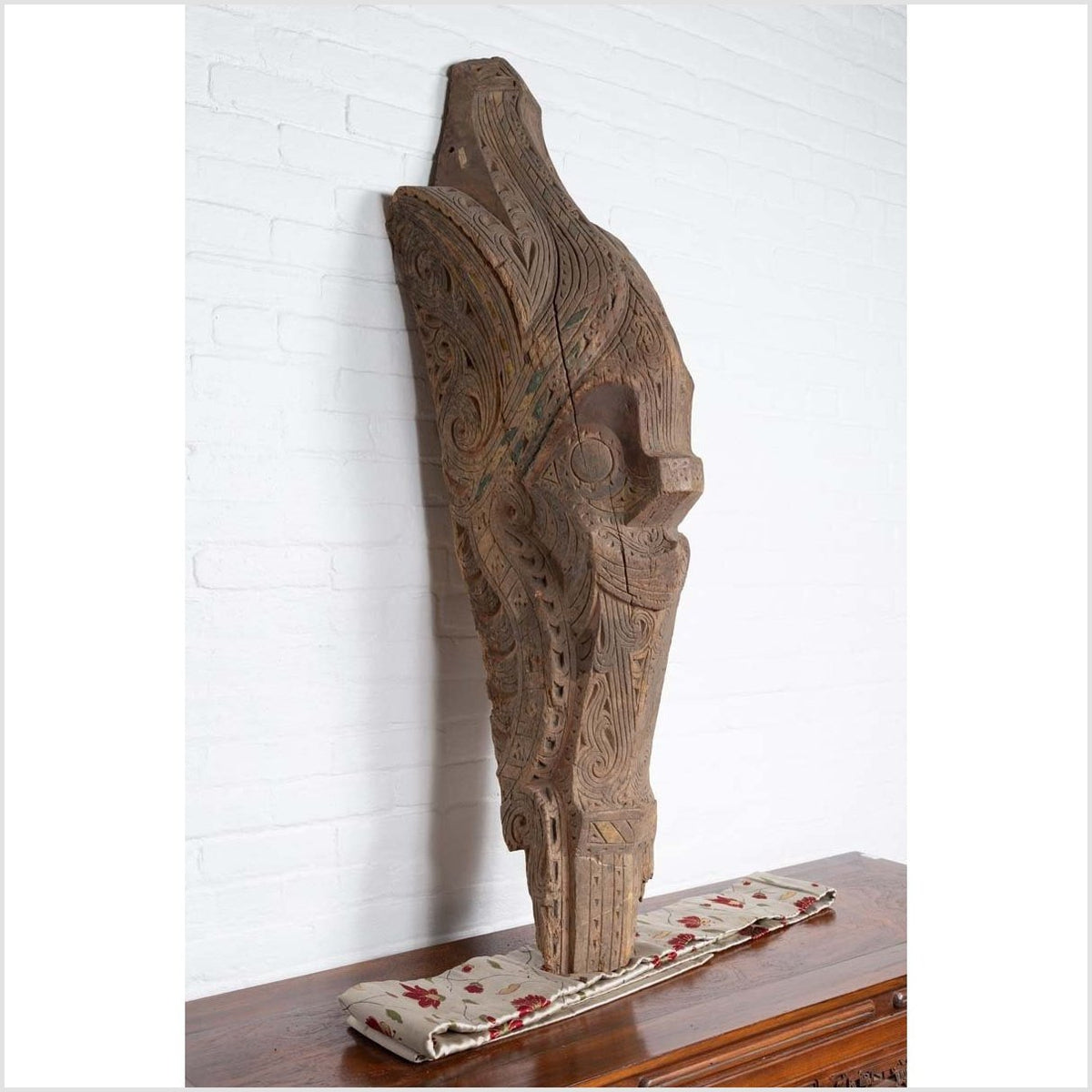 Large Hand Carved Singa Singa Tribal Carving from the Batak People in Sumatra-8. Asian &amp; Chinese Furniture, Art, Antiques, Vintage Home Décor for sale at FEA Home