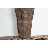 Large Hand Carved Singa Singa Tribal Carving from the Batak People, Sumatra