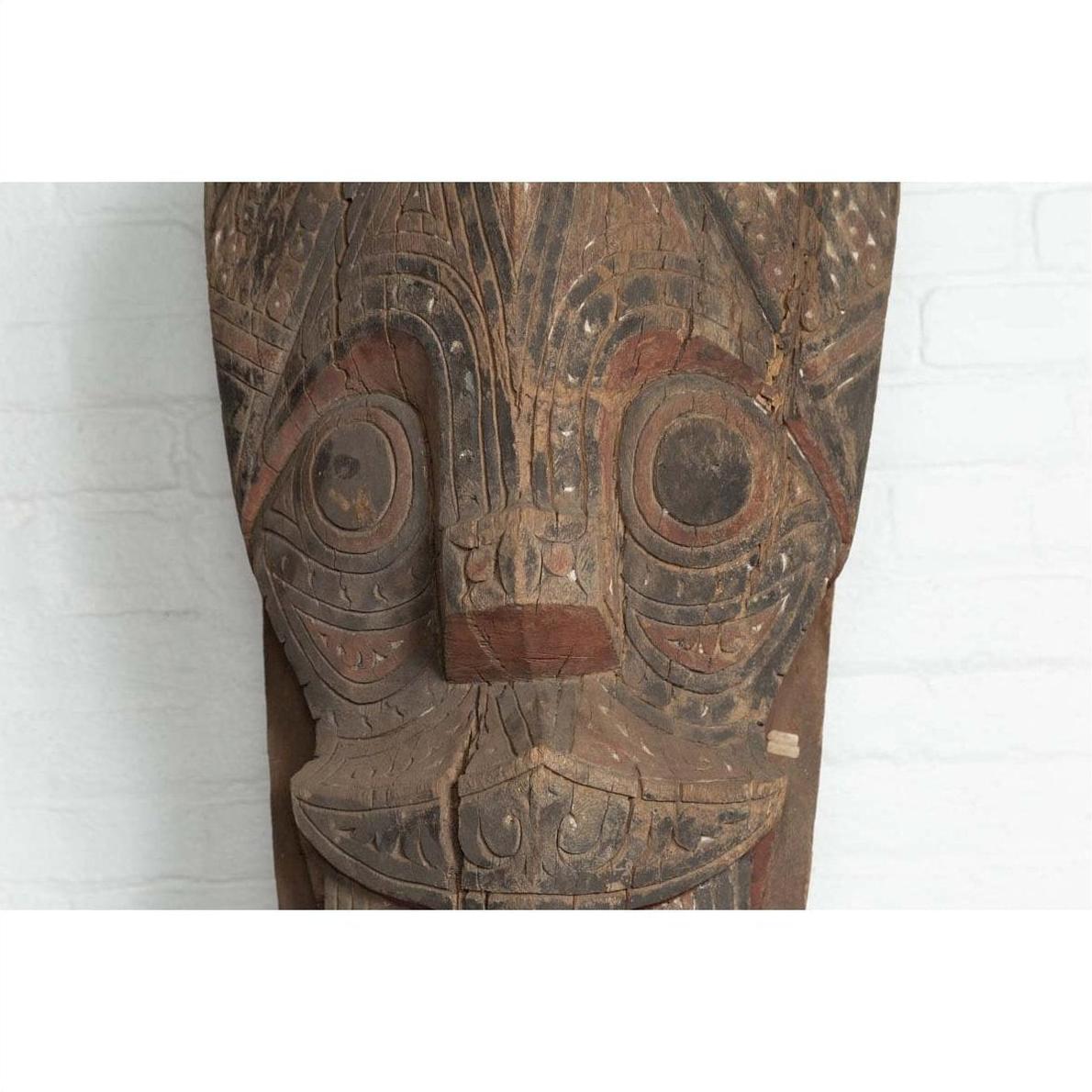 Large Hand Carved Singa Singa Tribal Carving from the Batak People, Sumatra-6. Asian &amp; Chinese Furniture, Art, Antiques, Vintage Home Décor for sale at FEA Home