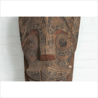 Large Hand Carved Singa Singa Tribal Carving from the Batak People, Sumatra