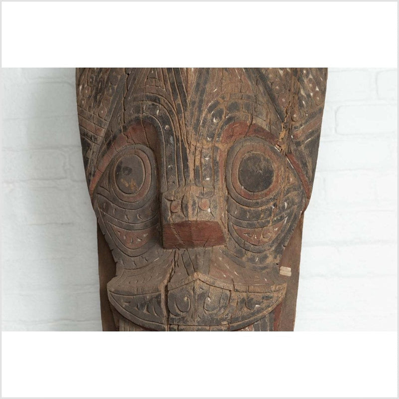 Large Hand Carved Singa Singa Tribal Carving from the Batak People, Sumatra-YN6254-6. Asian & Chinese Furniture, Art, Antiques, Vintage Home Décor for sale at FEA Home