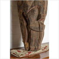 Large Hand Carved Singa Singa Tribal Carving from the Batak People, Sumatra