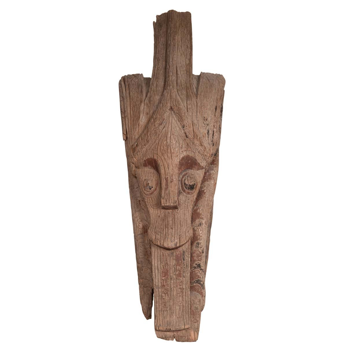 Large Hand Carved Singa Singa Tribal Carving from the Batak People, Sumatra-1. Asian & Chinese Furniture, Art, Antiques, Vintage Home Décor for sale at FEA Home