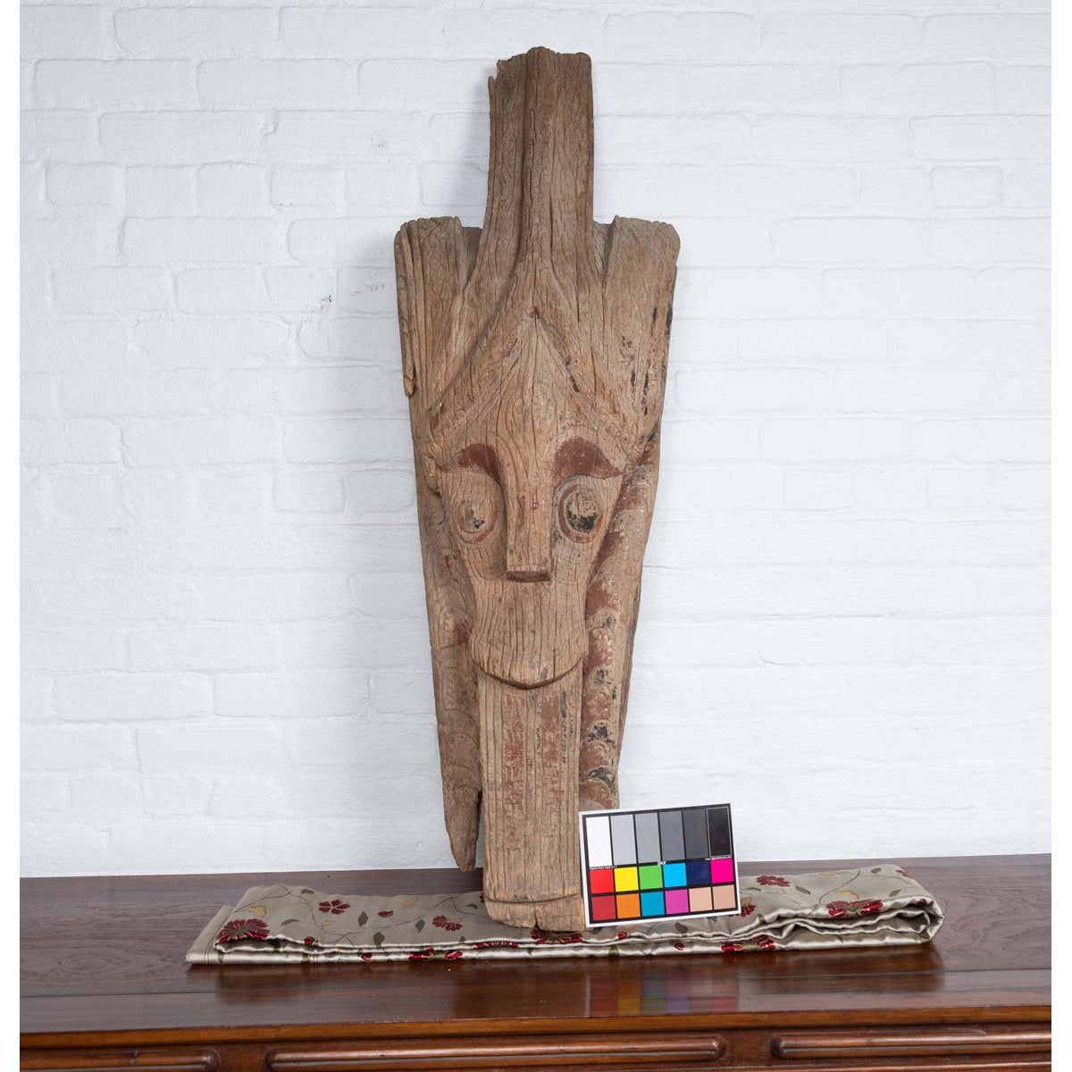 Large Hand Carved Singa Singa Tribal Carving from the Batak People, Sumatra-3. Asian &amp; Chinese Furniture, Art, Antiques, Vintage Home Décor for sale at FEA Home