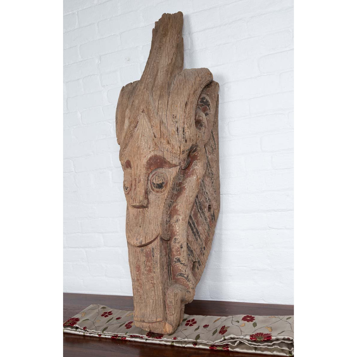 Large Hand Carved Singa Singa Tribal Carving from the Batak People, Sumatra-8. Asian &amp; Chinese Furniture, Art, Antiques, Vintage Home Décor for sale at FEA Home