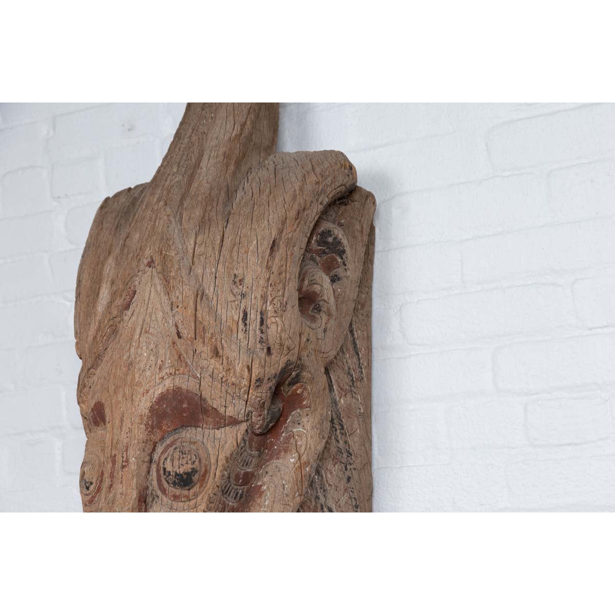 Large Hand Carved Singa Singa Tribal Carving from the Batak People, Sumatra-9. Asian &amp; Chinese Furniture, Art, Antiques, Vintage Home Décor for sale at FEA Home