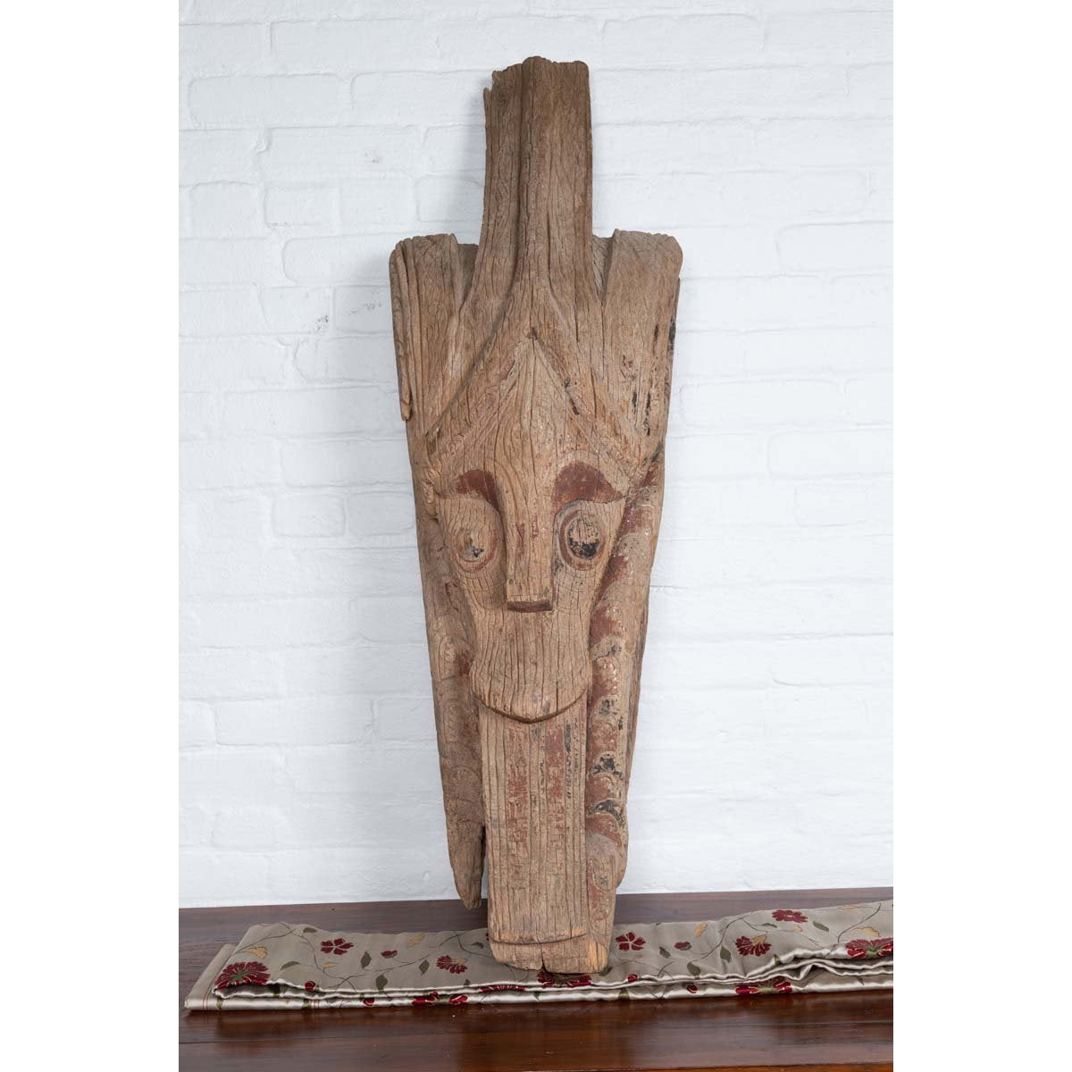 Large Hand Carved Singa Singa Tribal Carving from the Batak People, Sumatra-2. Asian & Chinese Furniture, Art, Antiques, Vintage Home Décor for sale at FEA Home
