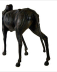 Large Leather Gnu-1. Asian & Chinese Furniture, Art, Antiques, Vintage Home Décor for sale at FEA Home