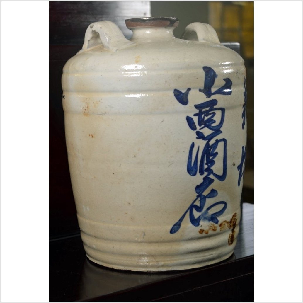 Large Sake Jar - Japan, Meiji/Taisho Period-3. Asian &amp; Chinese Furniture, Art, Antiques, Vintage Home Décor for sale at FEA Home