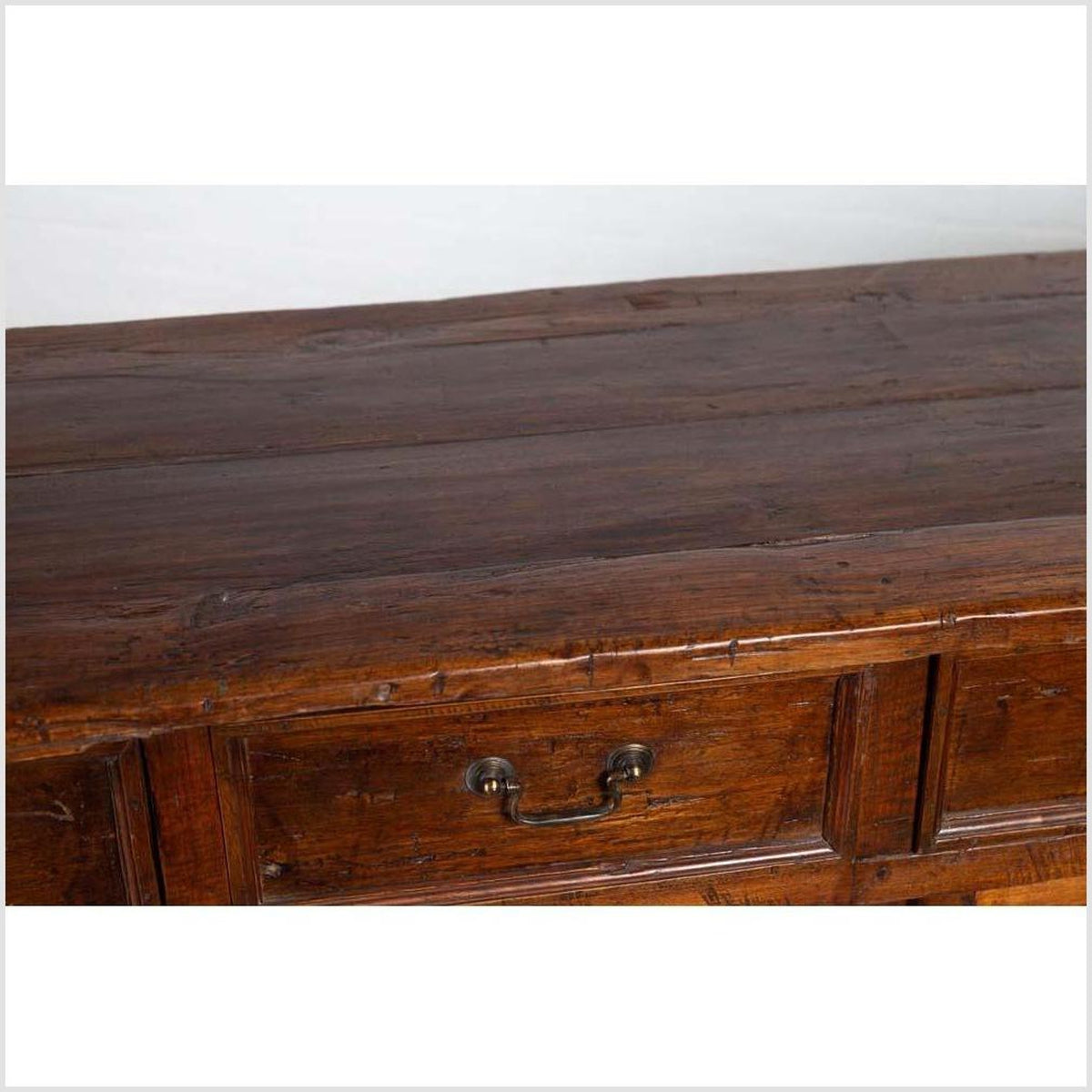 Large Teak Cabinet from Java, with Four Drawers and Four Sets of Double Doors-17. Asian &amp; Chinese Furniture, Art, Antiques, Vintage Home Décor for sale at FEA Home