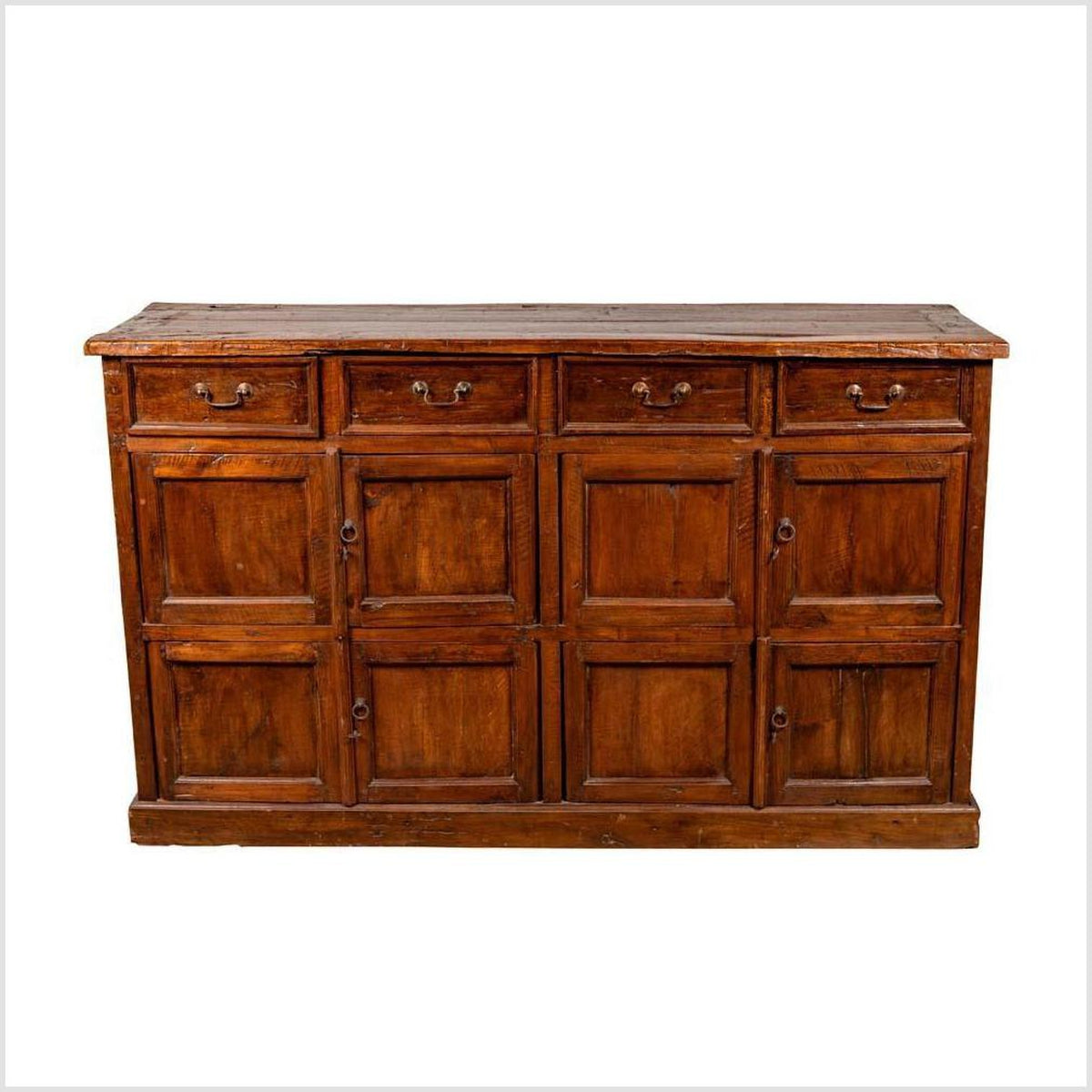 Large Teak Cabinet from Java, with Four Drawers and Four Sets of Double Doors-1. Asian & Chinese Furniture, Art, Antiques, Vintage Home Décor for sale at FEA Home