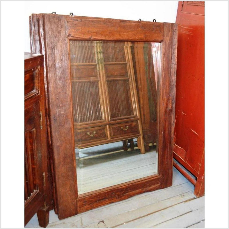 Large Wood Framed Mirrors- Asian Antiques, Vintage Home Decor & Chinese Furniture - FEA Home