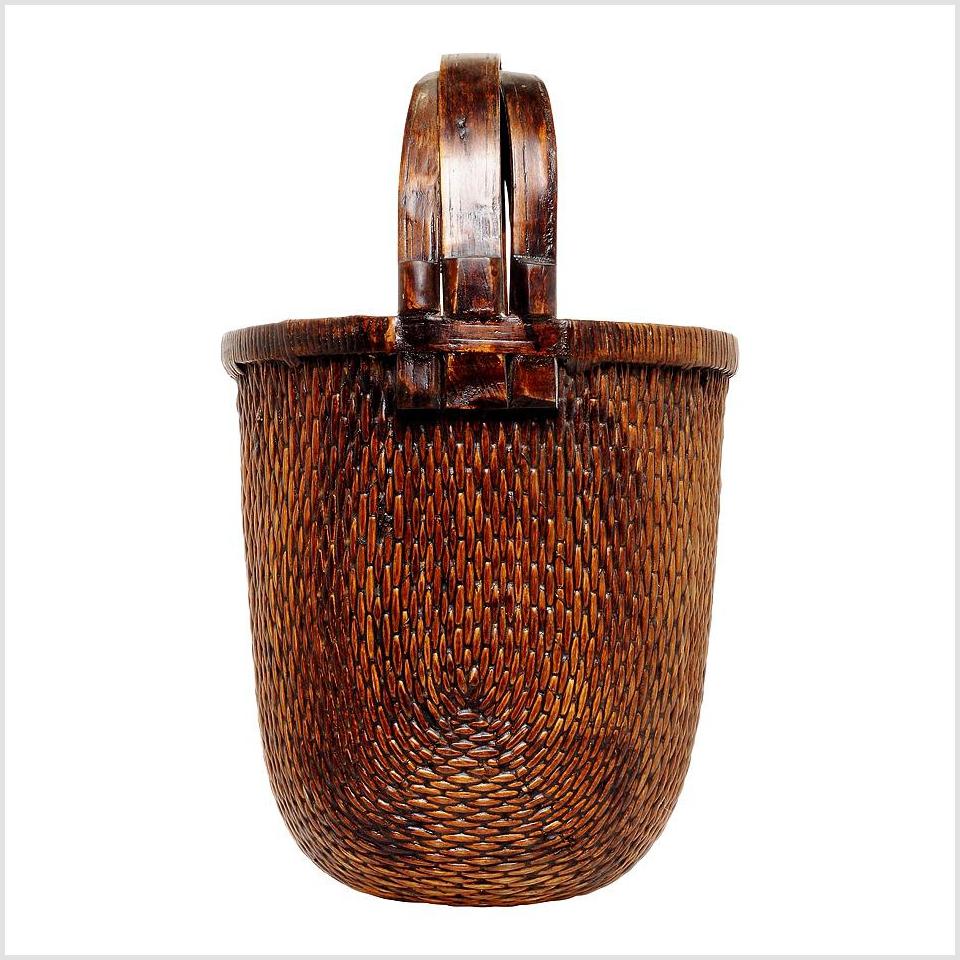 Large Woven Basket-2. Asian & Chinese Furniture, Art, Antiques, Vintage Home Décor for sale at FEA Home