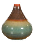 Large Contemporary Chiang Mai Prem Collection Jar with Green and Brown Glaze-1. Asian & Chinese Furniture, Art, Antiques, Vintage Home Décor for sale at FEA Home