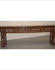 Long Bamboo Altar Table-6. Asian & Chinese Furniture, Art, Antiques, Vintage Home Décor for sale at FEA Home