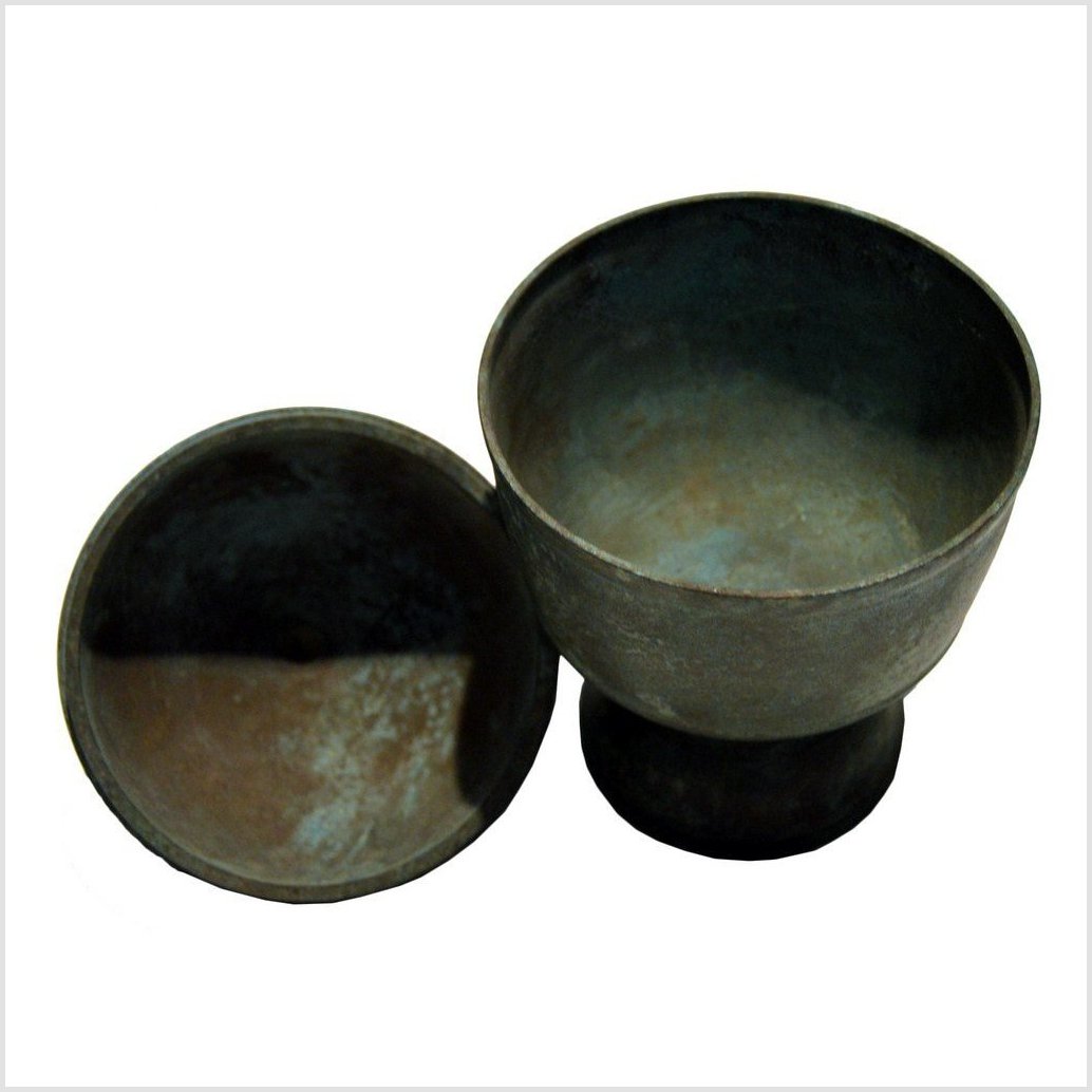 Lost Wax Cast Bronze Urn-2. Asian & Chinese Furniture, Art, Antiques, Vintage Home Décor for sale at FEA Home