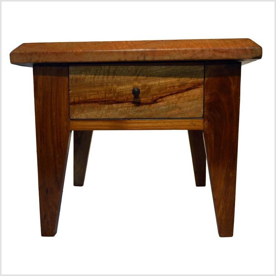 Mango Wood Bedside Table-1. Asian & Chinese Furniture, Art, Antiques, Vintage Home Décor for sale at FEA Home