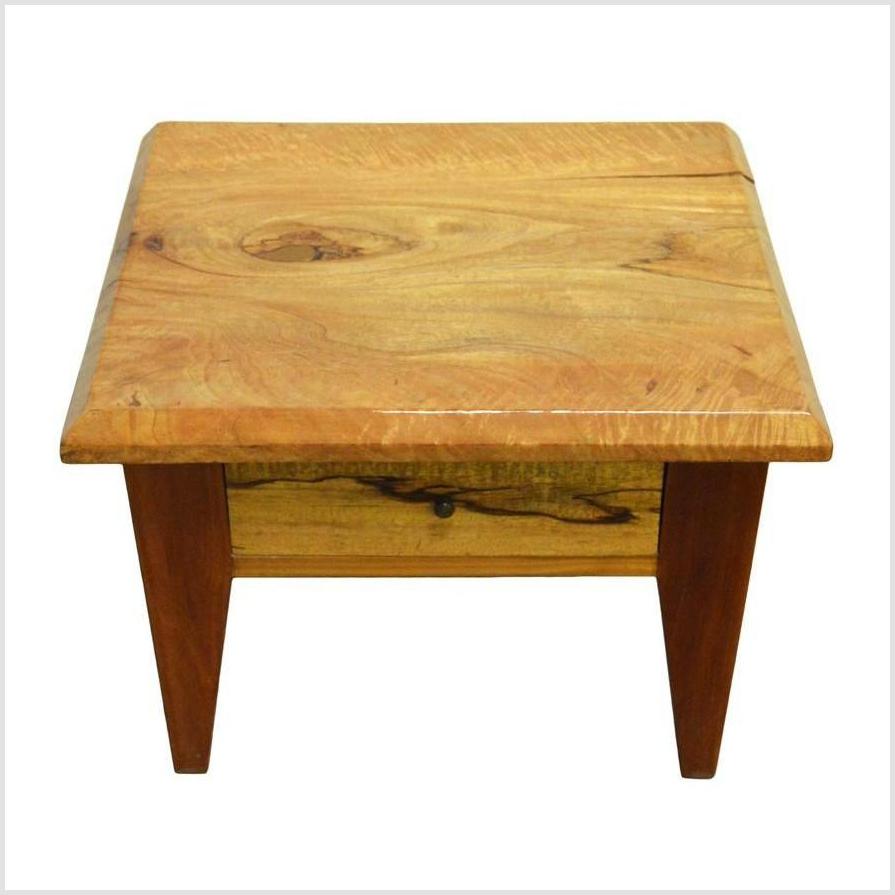 Indonesian Mango Wood Side Table-2. Asian & Chinese Furniture, Art, Antiques, Vintage Home Décor for sale at FEA Home