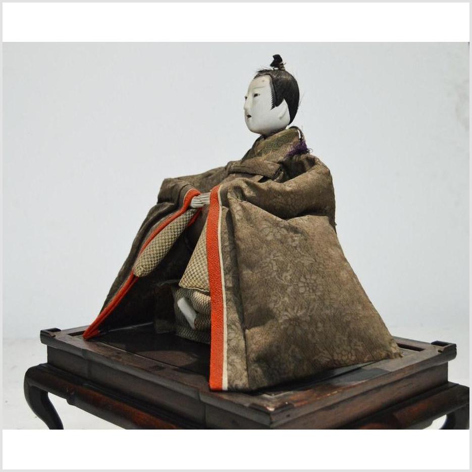 Meiji Samurai Doll / Emperor-12. Asian &amp; Chinese Furniture, Art, Antiques, Vintage Home Décor for sale at FEA Home