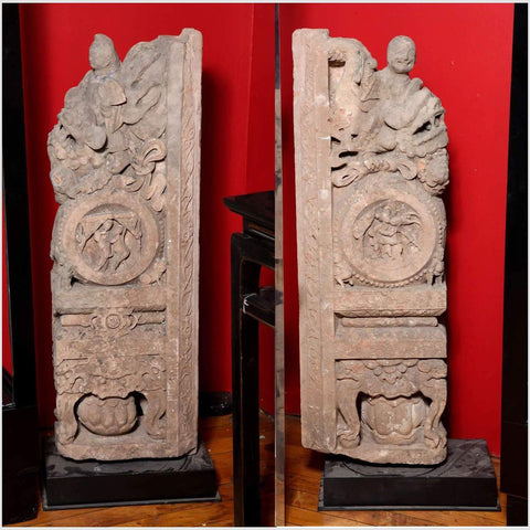 Antique Ming Dynasty Architectural Chinese Temple Carvings-YN2132-2. Asian & Chinese Furniture, Art, Antiques, Vintage Home Décor for sale at FEA Home