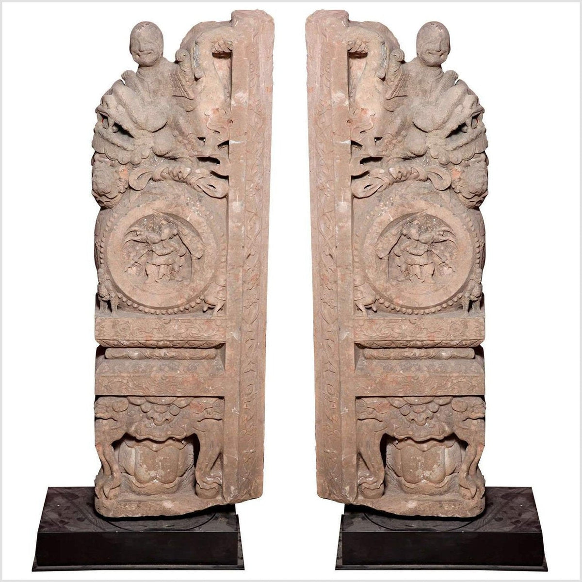 Antique Ming Dynasty Architectural Chinese Temple Carvings-1. Asian &amp; Chinese Furniture, Art, Antiques, Vintage Home Décor for sale at FEA Home