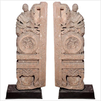 Antique Ming Dynasty Architectural Chinese Temple Carvings