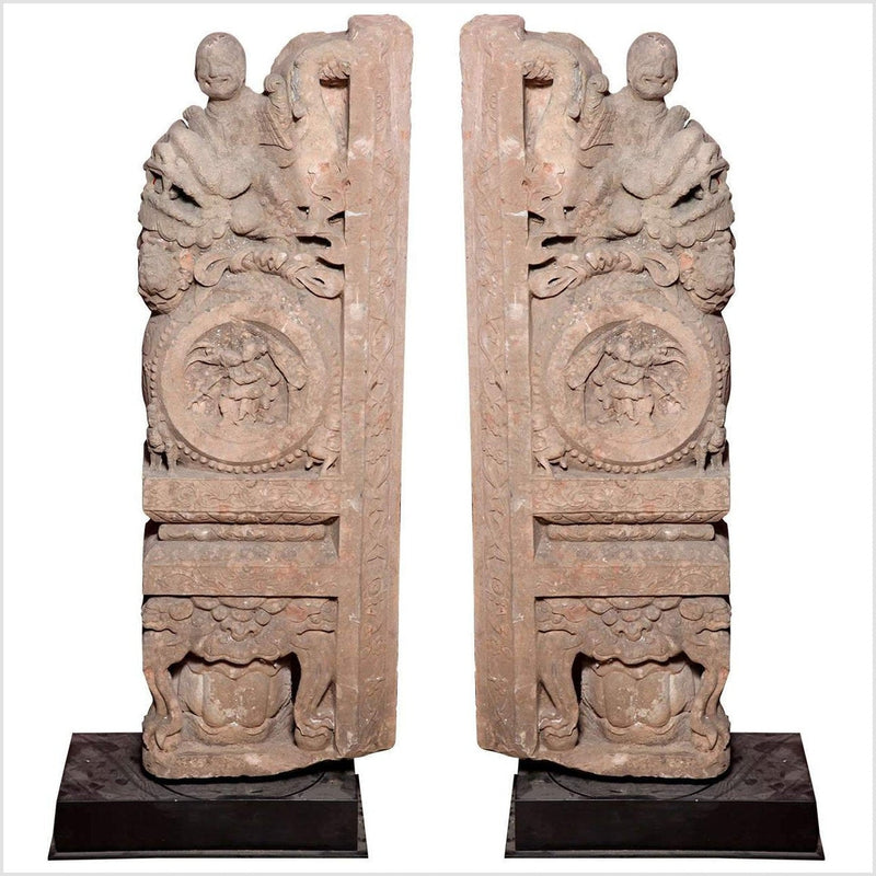 Antique Ming Dynasty Architectural Chinese Temple Carvings-YN2132-1. Asian & Chinese Furniture, Art, Antiques, Vintage Home Décor for sale at FEA Home