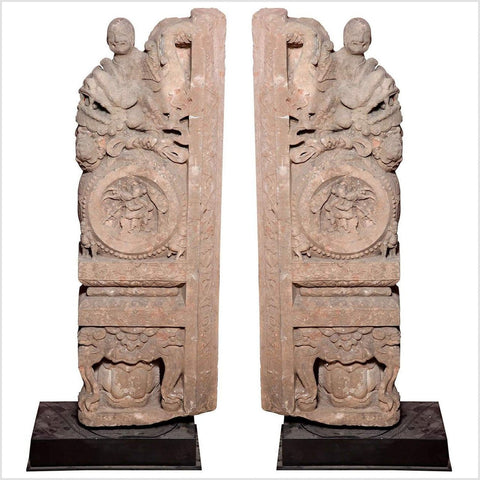 Antique Ming Dynasty Architectural Chinese Temple Carvings
